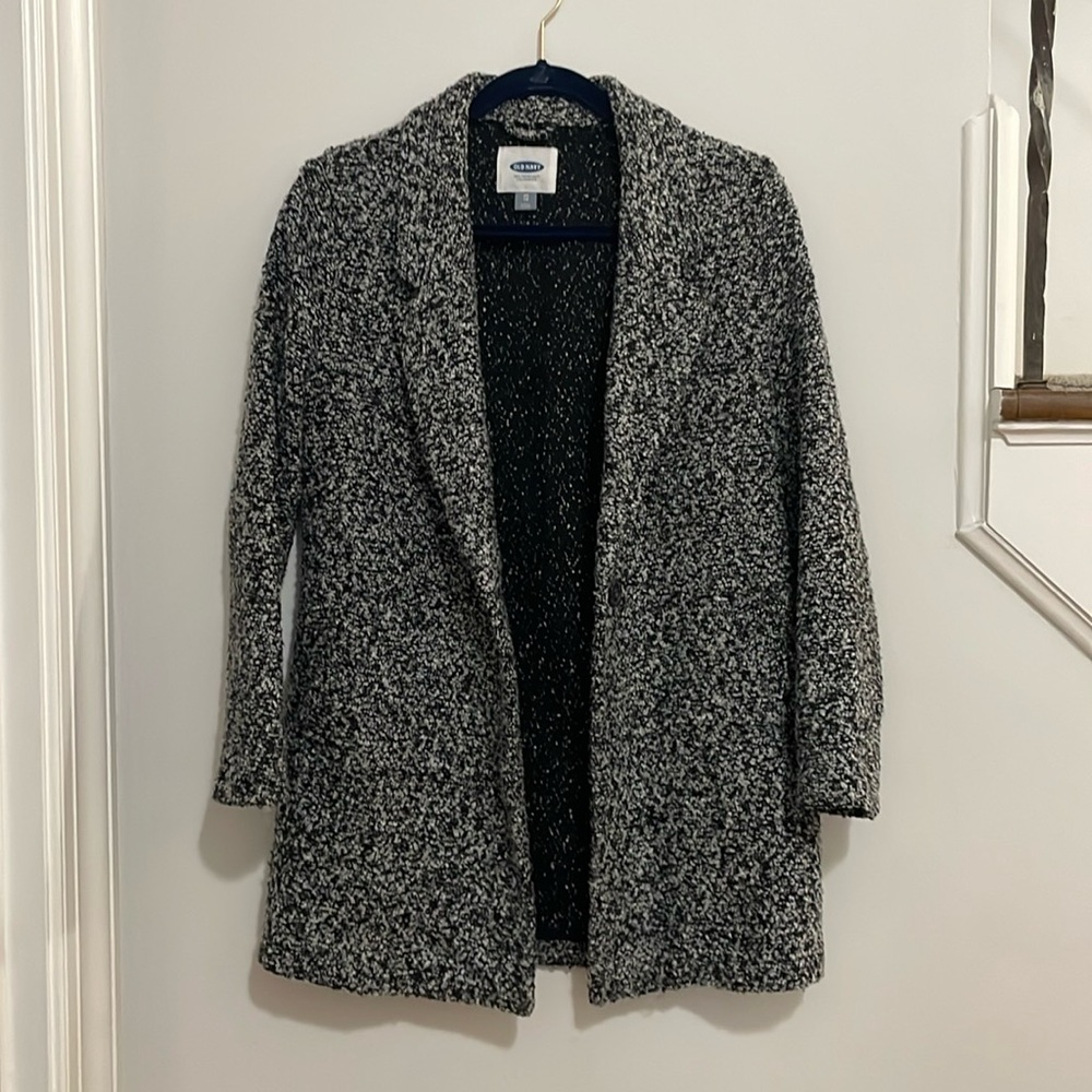 XS lightweight tweed coat from Old Navy